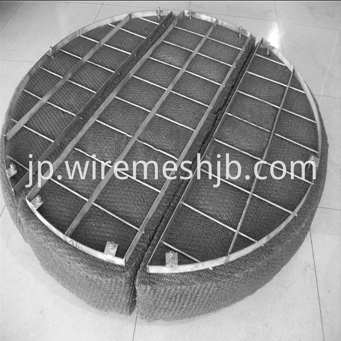 Gas Liquid Filter mesh Knitted Wire Mesh 